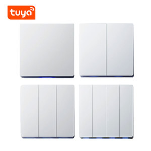 Pabrik EU sakelar lampu dinding standar Panel PC tombol tekan Rocker Daya rumah hitam on off <span class=keywords><strong>1</strong></span>/<span class=keywords><strong>2</strong></span>/3/4 Gang - Product Image 1