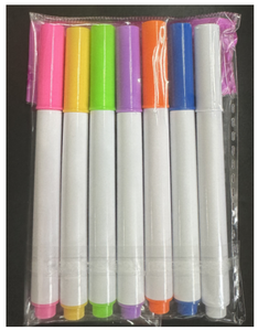 Tablero de notas LED de 11,8x7,9 ", tablero acrílico de borrado en seco, tablero de notas regrabable brillante para niños para escribir, 7 rotuladores, soporte de luz - Product Image 6