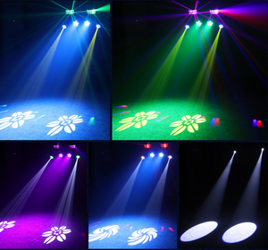 TIITEE Luces de DJ Profesionales Portátiles Equipo de Discoteca para DJ Gig Bar 2 Piezas de Barra Par LED 6x5W RGBW 4 en 1 para Iluminación de Escenario con Soporte - Product Image 5