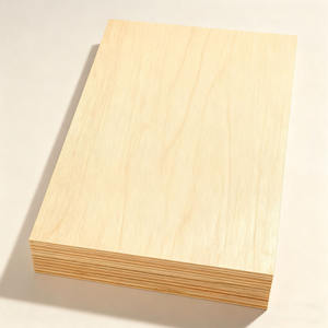 Madera contrachapada compuesta multicapa de 18mm con chapa de abedul para gabinetes de muebles-Uso exterior de formaldehído E0 impermeable ecológico - Product Image 1