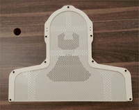 Masque de radiothérapie thermoplastique de type S pour l'immobilisation de la tête, du cou et des épaules en oncologie et radiothérapie