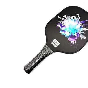 Raqueta y Tabla <span class=keywords><strong>de</strong></span> <span class=keywords><strong>Pickleball</strong></span> <span class=keywords><strong>de</strong></span> Fibra <span class=keywords><strong>de</strong></span> Vidrio Elástica Profesional para Principiantes, Entrenamiento y Partidos para Hombres y Mujeres, 400x200x16MM 220g - Product Image 4