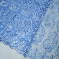 Tissu en dentelle perlée fait main haut de gamme, tissu en dentelle africaine Asoebi de luxe brodé de pierres pour accessoires de couture de mariage