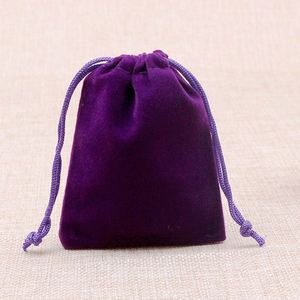 Échantillon Gratuit - Sac à Bijoux d'Usine - Petit Sac Cadeau en Velours avec Cordon de Serrage - Product Image 2