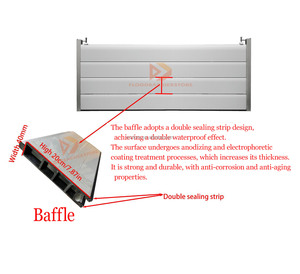 Barriera di alluminio dell'inondazione della diga della porta per il prodotto sicuro di controllo e di sicurezza dell'acqua - Product Image 3