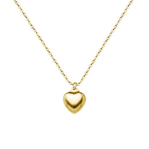 Regalo di san valentino collana con ciondolo a forma di <span class=keywords><strong>cuore</strong></span> con placcatura in PVD in acciaio inossidabile - Product Image 1