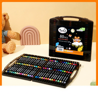 12/24/36/48/80 PCS Marqueurs acryliques, stylos à pointe souple mélangeables pour l'art et l'artisanat