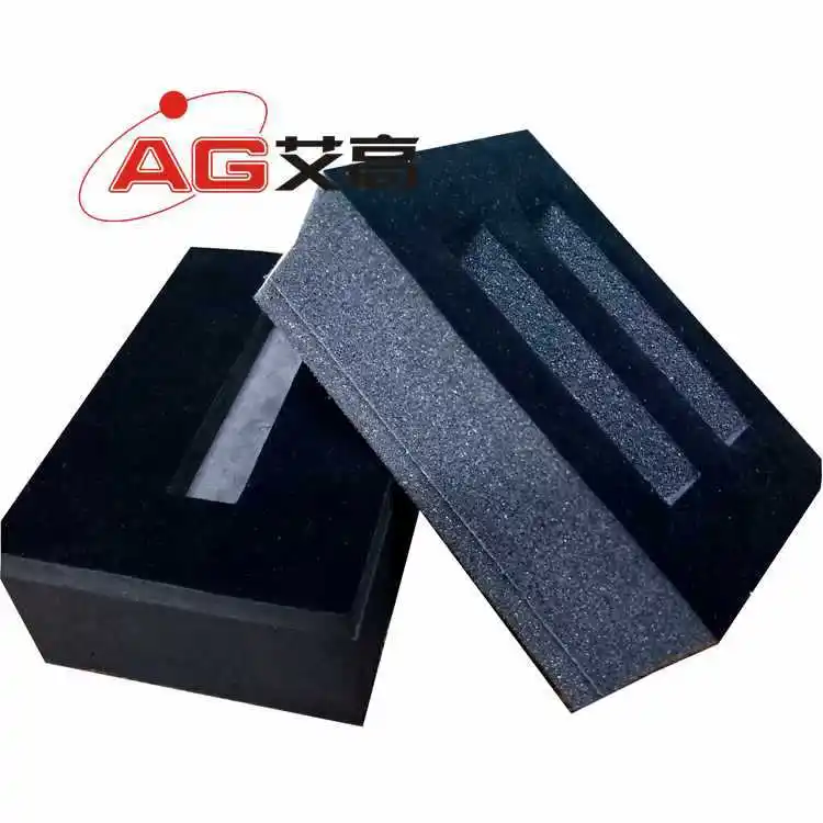 factory die cutting customized self adhesive foam inserts packing for jewelry box with foam insert for PU foam packing
