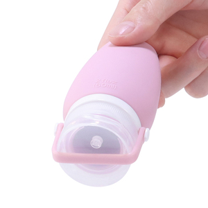 Bouteille de voyage en silicone anti-fuite personnalisée de 60/90 ml, ensemble de flacons cosmétiques de voyage en silicone - Product Image 5