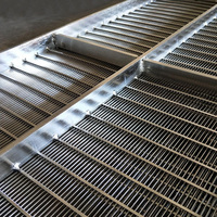 304 316L johnson wedge fil écran/puits d'eau crépine tuyau filtres à huile pour poussoir centrifugeuse