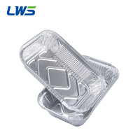 Moule à pain 1Lb 450Ml plat en aluminium jetable fabricant de plateaux de récipient alimentaire à emporter