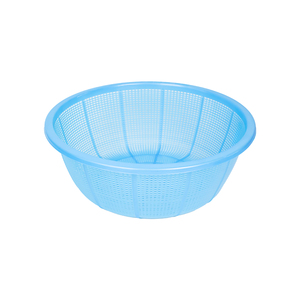 Passoire en plastique bleue grande capacité, sans BPA, lavage à la main uniquement, matériau PP de qualité alimentaire - Product Image 1