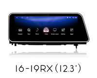 CARSOUL 12.3 pouces 64GB Radio Android mise à niveau lecteur Dvd de voiture pour Lexus Rx 350 Rx450h Rx350 Rx330 2011 2014 mise à niveau des voitures d'occasion