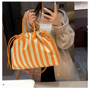 Sacs fourre-tout décontractés pour femme Sac à bandoulière d'épicerie pour le travail Plage Déjeuner Voyage Shopping <span class=keywords><strong>Shopper</strong></span> Sacs à main avec bande - Product Image 5