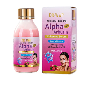 Sérum Éclaircissant pour la Peau avec AHA, Arbutine et Curcuma, <span class=keywords><strong>Essence</strong></span> Hydratante pour le Visage, Atténue les Taches Brunes, Unifie le Teint - Product Image 3