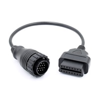 Großhandel MB 14Pin zu 16pin Anschluss kabel Diagnose stecker OBDII Adapter mit hoher Qualität Kompatibel für Benz Fahrzeug