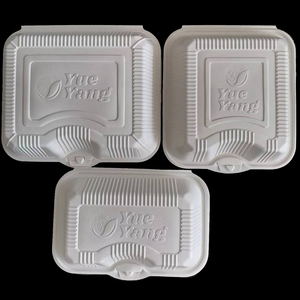 Blister 8*9Inch <span class=keywords><strong>Burger</strong></span> Container Wegwerp Clamshell Scharnierend Deksel Fast Food Verpakking Hamburger Container - Product Image 2