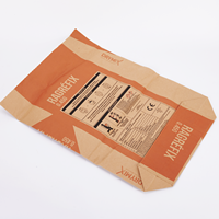 Vente directe d'usine, sac en papier alimentaire, emballage alimentaire en papier de haute qualité, logo imprimé en couleur, sacs à farine