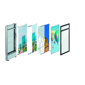 City Street Outdoor Advertising Backlit Aluminum LED <strong>Scrolling</strong> Outdoor Light Box - Product Image 4