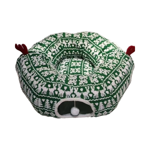 <span class=keywords><strong>Indoor</strong></span> <span class=keywords><strong>Pet</strong></span> Play Donut Bett-Ineinandergreifen der S-förmiger Tunnel, umwelt freundliches Fleece-Heizkissen - Product Image 6