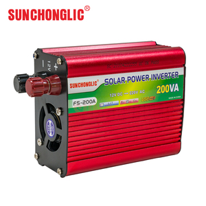 Biến tần năng lượng mặt trời một pha Sunchonglic 12V 220V 50Hz 200VA sóng sin biến đổi - Product Image 2