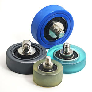 بكرات وعجلات مصنوعة من البولي يوريثان حسب الطلب، بكرات مغلفة بالمطاط مع محامل مصنوعة حسب رسومتك - Product Image 6