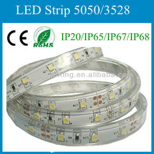 شريط إضاءة LED مرن من المورد الصيني، 5050smd، أبيض قابل للتعديل 2700K-6500K، تيار مستمر 24 فولت، 19.2 واط، عرض FPC 10 مم، 120 مصباح LED/متر - Product Image 3