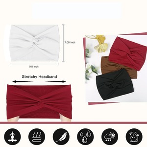 Diademas elásticas de alta calidad para mujeres Estilo europeo y americano Yoga Fitness Hairdo Decoración - Product Image 3