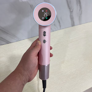 Secador de Pelo Profesional Iónico Eléctrico de Alta Velocidad 1500W con Motor BLDC y Pantalla Digital LCD de Temperatura para Cuidado del Cabello en Exteriores y RV - Product Image 4