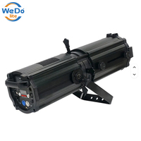 Professioneller 200W RGBW LED Profilscheinwerfer IP33 Ra95 DMX512 5-in-1 Leko Ellipsoidaler Scheinwerfer für Bühne TV Theater