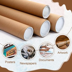 Tubo <span class=keywords><strong>de</strong></span> cartón <span class=keywords><strong>grueso</strong></span> para embalaje <span class=keywords><strong>de</strong></span> pósteres, tubo <span class=keywords><strong>de</strong></span> papel redondo para envío <span class=keywords><strong>de</strong></span> cañas <span class=keywords><strong>de</strong></span> pescar, pósteres y obras <span class=keywords><strong>de</strong></span> arte. - Product Image 2