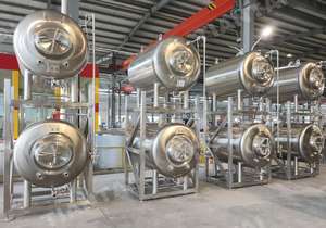 Piccola Birreria da 1000L con Controllo PLC e Serbatoio a Pressione in Acciaio Inox per Produzione di Alcolici - Product Image 6