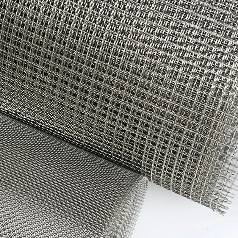 5, 10, 20, 30, 40, 60 Mesh, treillis métallique féral, maille ignifuge pour le matériau de l'écran de la cheminée