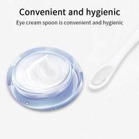 Applicateur à rouleau pour crème contour des yeux, spatule-cuillère cosmétique en plastique pour le visage, applicateur de crème pour le visage, bâton de massage pour crème contour des yeux