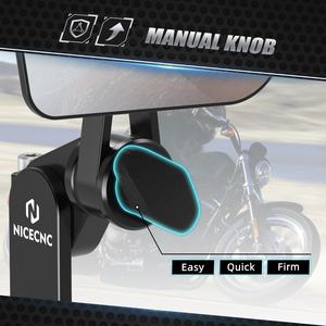 Rétroviseurs rapides NICECNC pour Yamaha Tenere 700 MT09, rétroviseurs à montage percé pour <span class=keywords><strong>BMW</strong></span> R1200GS R1250GS Adventure <span class=keywords><strong>R1200</strong></span> <span class=keywords><strong>GSA</strong></span> R1250 <span class=keywords><strong>GSA</strong></span> - Product Image 4