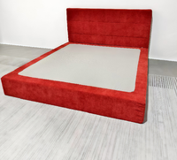 Werks kompression Pixel Bett rahmen Modernes platzsparendes komprimiertes Einzel bett Schnell installation sbett
