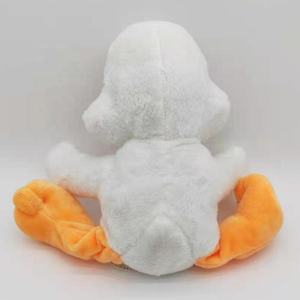 Peluche fluffy bianco farcito bambole anatra anatra Carino Popolare Farcito Bambola Del Fumetto giocattoli creativi regali - Product Image 3
