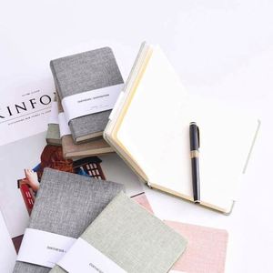 Printed Hardcover Thick Cloth <b>Notebook</b> Lay Flat Hardbound Cover Linen Journal Promotion <b>Diary</b> School Supplies Custom Gifts - Product Image 5