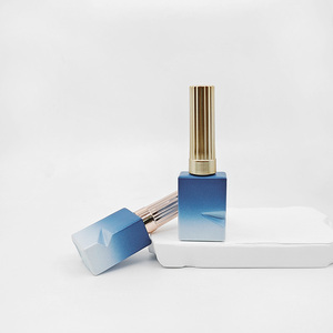 Vernis à ongles dégradé 12 ml en bouteille de verre, emballage cosmétique gel UV avec pinceau, directement de l'usine - Product Image 2