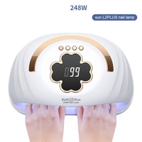 SUN L2 Plus Séchoir à Ongles 45 Perles LED 248W Professionnel UV LED Lampe à Ongles Pour Séchage des Ongles