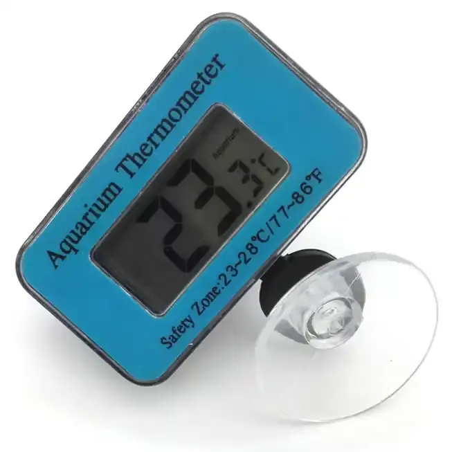 Termometro elettronico per immersione acquario acquario serbatoio di pesce incorporato ventosa per acquario senza fili temperatura ventosa