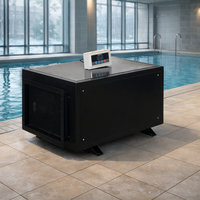 Nouveau déshumidificateur de piscine mural 90L (200 pintes) avec affichage numérique pour le contrôle de l'humidité et la prévention de la condensation dans les piscines intérieures