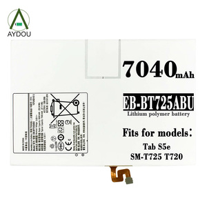 Batterie AYDOU haute capacité 7040mAh EB-BT710ABE pour Tab S2 8.0 <span class=keywords><strong>SM</strong></span> <span class=keywords><strong>T720</strong></span> T725, batterie lithium rechargeable SWLPB noire - Product Image 1