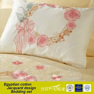 Organza Chắp Vá Thêu Bộ Đồ Giường Khách Sạn Bộ Ga Trải Giường Bộ Chăn - Product Image 2