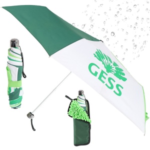 Wholesale Modern Full Printing 21 Inch 8K Ribs Black UV Coating Windproof <b>Umbrellas</b> Customized Logo Printing Auto 3-Fold - Product Image 1