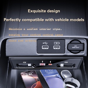 Station de charge rapide filaire pour voiture, mise à niveau et modification automobile 2023-2025, compatible avec Honda Civic/Integra - Product Image 5