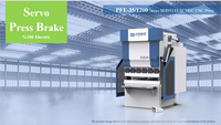 Cintreuse de tôles en aluminium et acier inoxydable CNC entièrement automatique synchronisée, entraînement par moteur électrique pur, guidage linéaire de haute précision