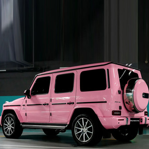 WRAPMASTER Vinilo para Envolver Vehículos, Color Rosa Princesa, Superbrillante, 1.52*17 Metros - Product Image 2