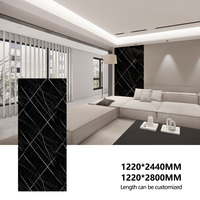 Panneau mural en feuille UV ignifuge de qualité 4x8 pieds pour la décoration moderne du salon