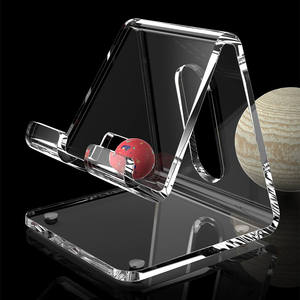 Présentoir de téléphone portable en acrylique personnalisé Support de téléphone portable Lucite avec station d'accueil pour <span class=keywords><strong>magasin</strong></span> de détail - Product Image 4